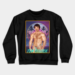 Tom Selleck Retro Vibe Crewneck Sweatshirt